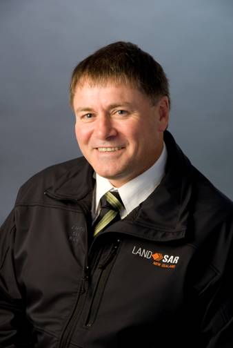 Hadyn Smith, CEO, New Zealand Land Search and Rescue